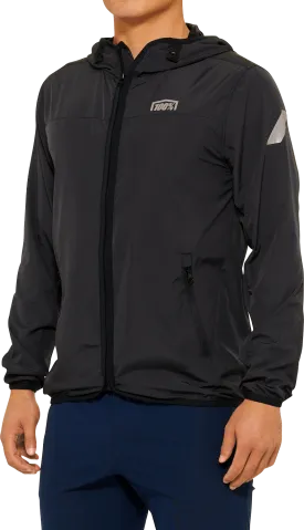 100% Klutch Jacket - Black - Large 20041-00002