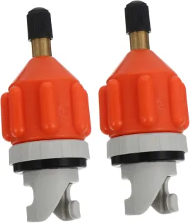 2pcs Durable Air Pump Adapter for Inflatable Boats and Kayaks Lightweight Sup Paddle Board Connection Stable Material for Extended Use