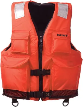 Absolute Outdoor Kent Elite Dual Size Commercial Life Vest - Persons Over 90-Pounds