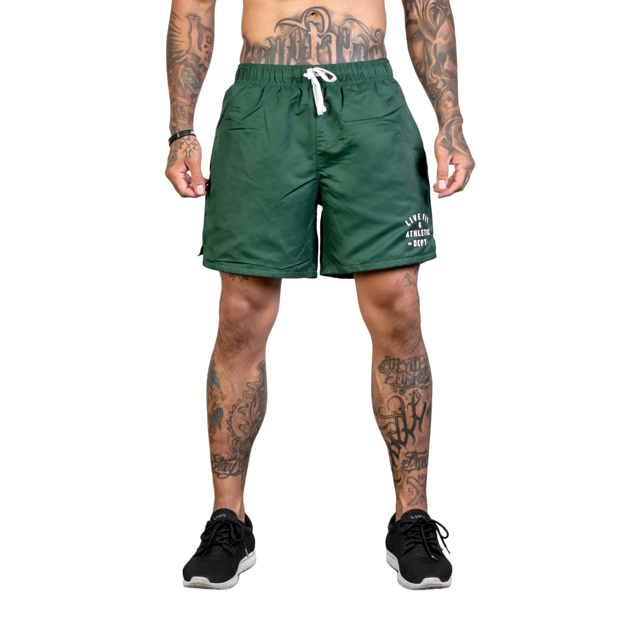 Athletic Dept Running Shorts - Forest