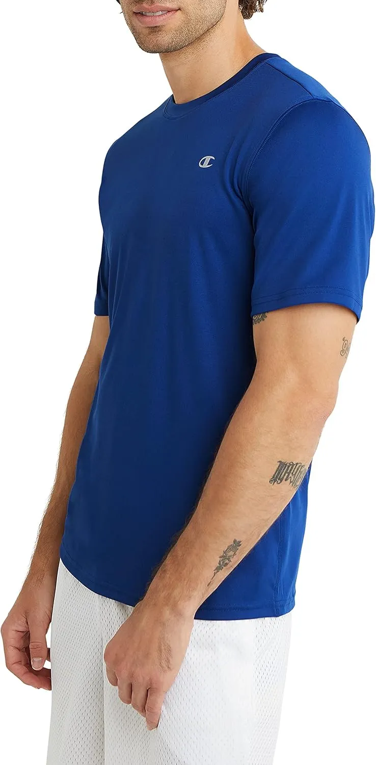 Champion Men's T-shirt, Sport Tee, Moisture Wicking, Anti Odor, Athletic T-shirt for Men (Reg. Or Big & Tall)