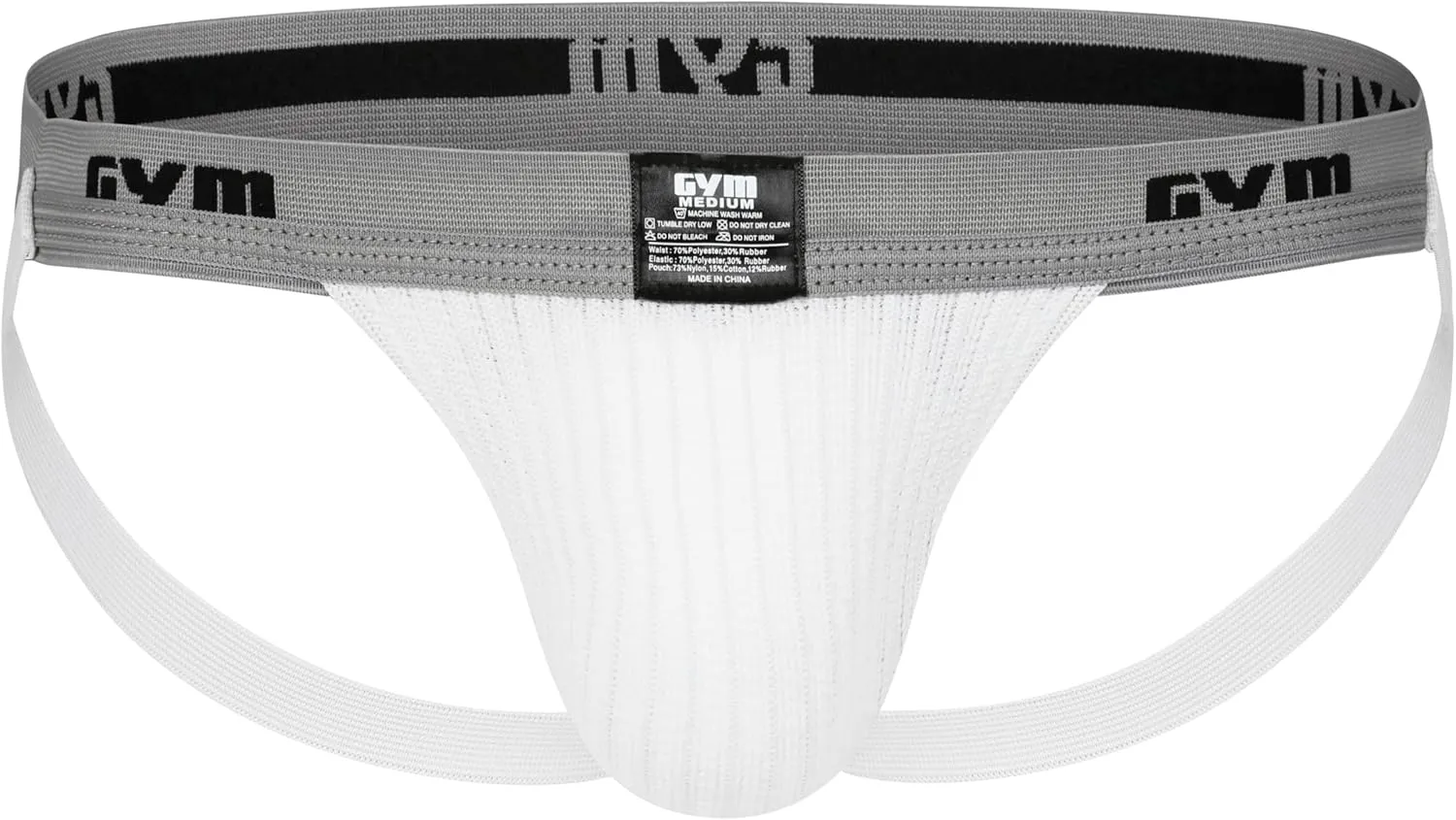 GYM 1" Waistband Swim/Run Jockstrap