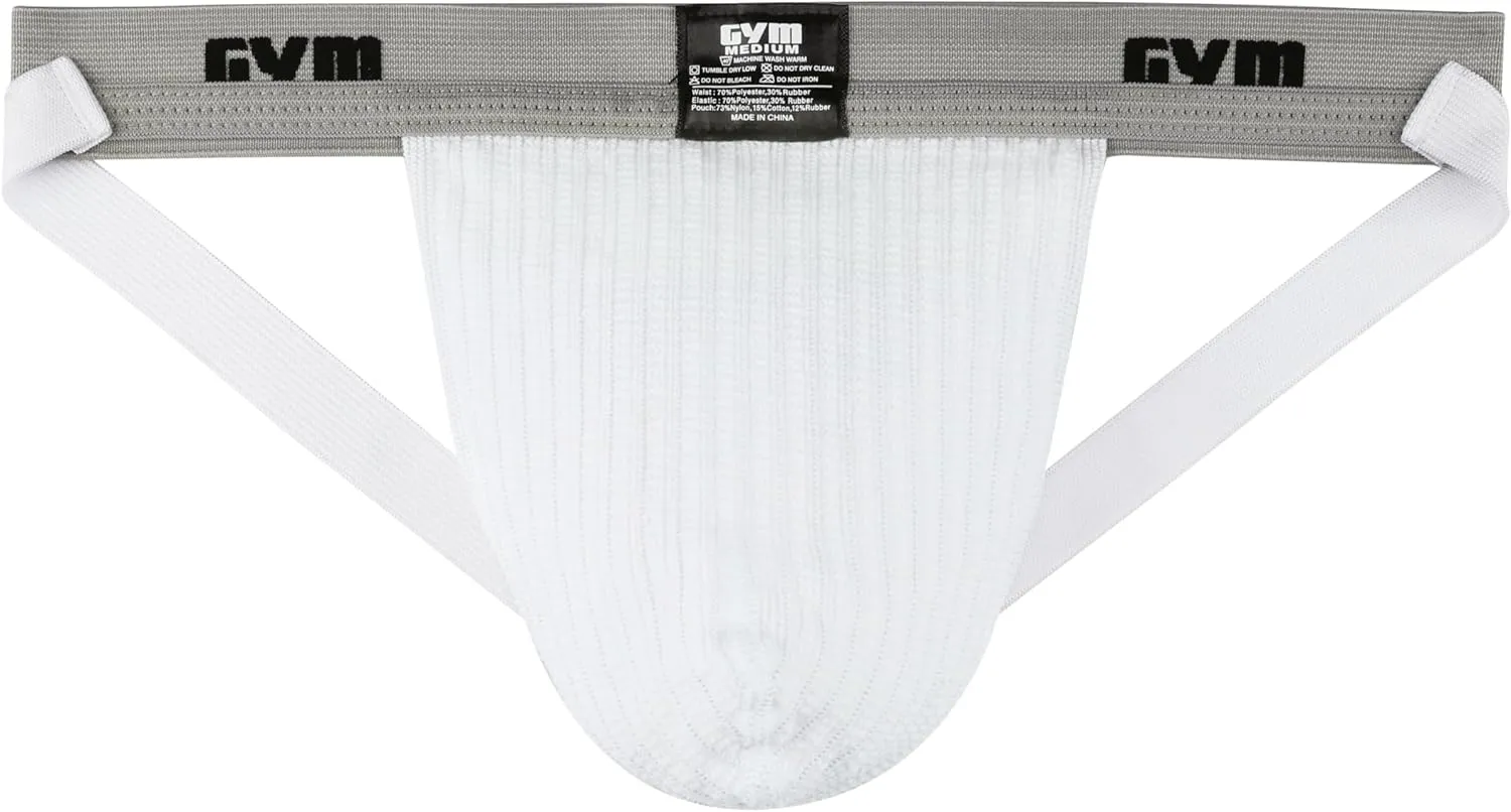 GYM 1" Waistband Swim/Run Jockstrap