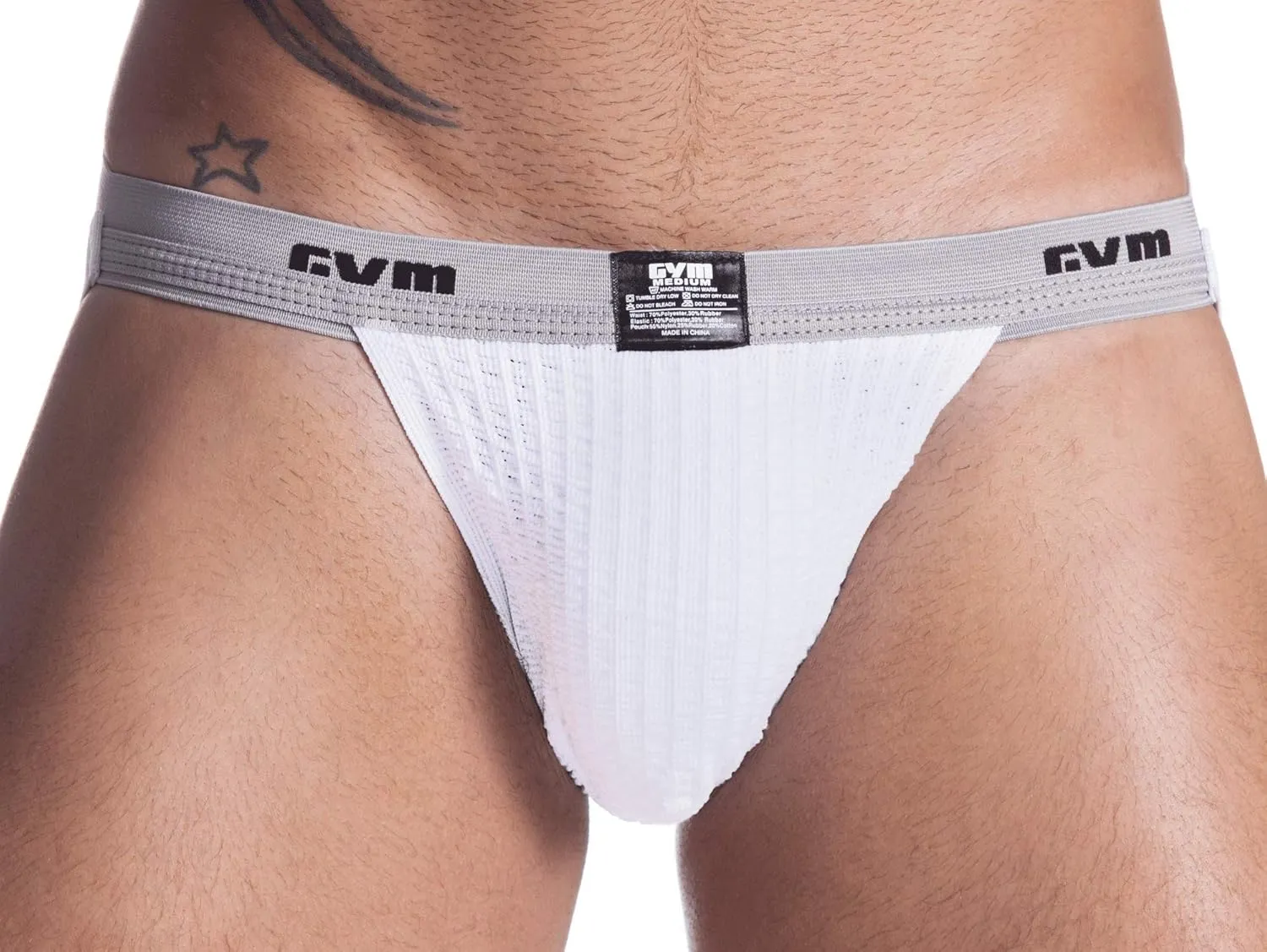 GYM 1" Waistband Swim/Run Jockstrap