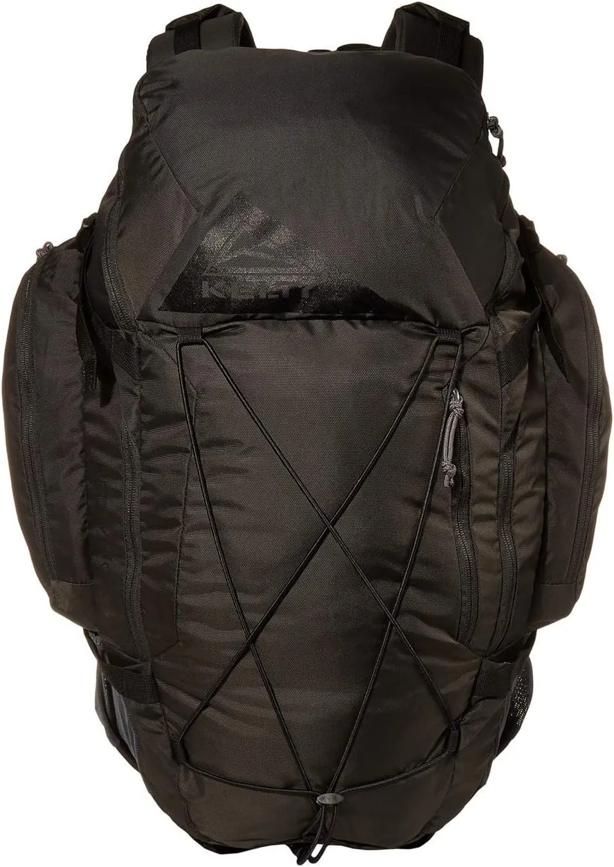 Kelty Redwing 50  50 Liter Internal Frame Backpack for Hiking, Backpacking, Travel, Hip Belt, Tailored Fit, 2023 (Blackout)