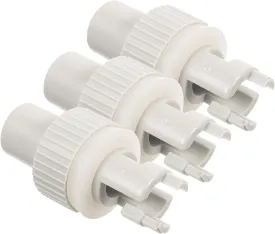 Kisangel 3Pcs Inflatable Boat Air Valve Adapter Durable Pump Hose Connector for Kayak Stand Up Paddleboard and Inflatable Accessories Quick Inflation Easy Conversion