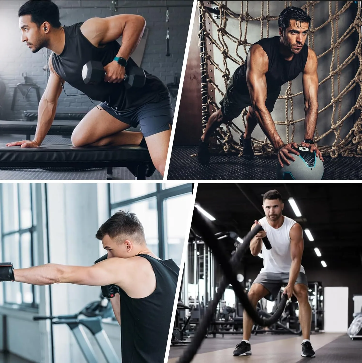 meioro Men's Workout Tank Top Mesh Sleeveless Gym Muscle T Shirts Quick Dry Bodybuilding Shirt Summer Athletic Tank Tops