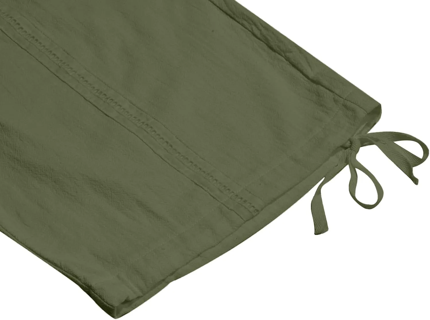 Men's Fashion Cargo Shorts Below Knee Length 3/4 Capri Pants Drawstring Pockets Elastic Waist Gym Shorts