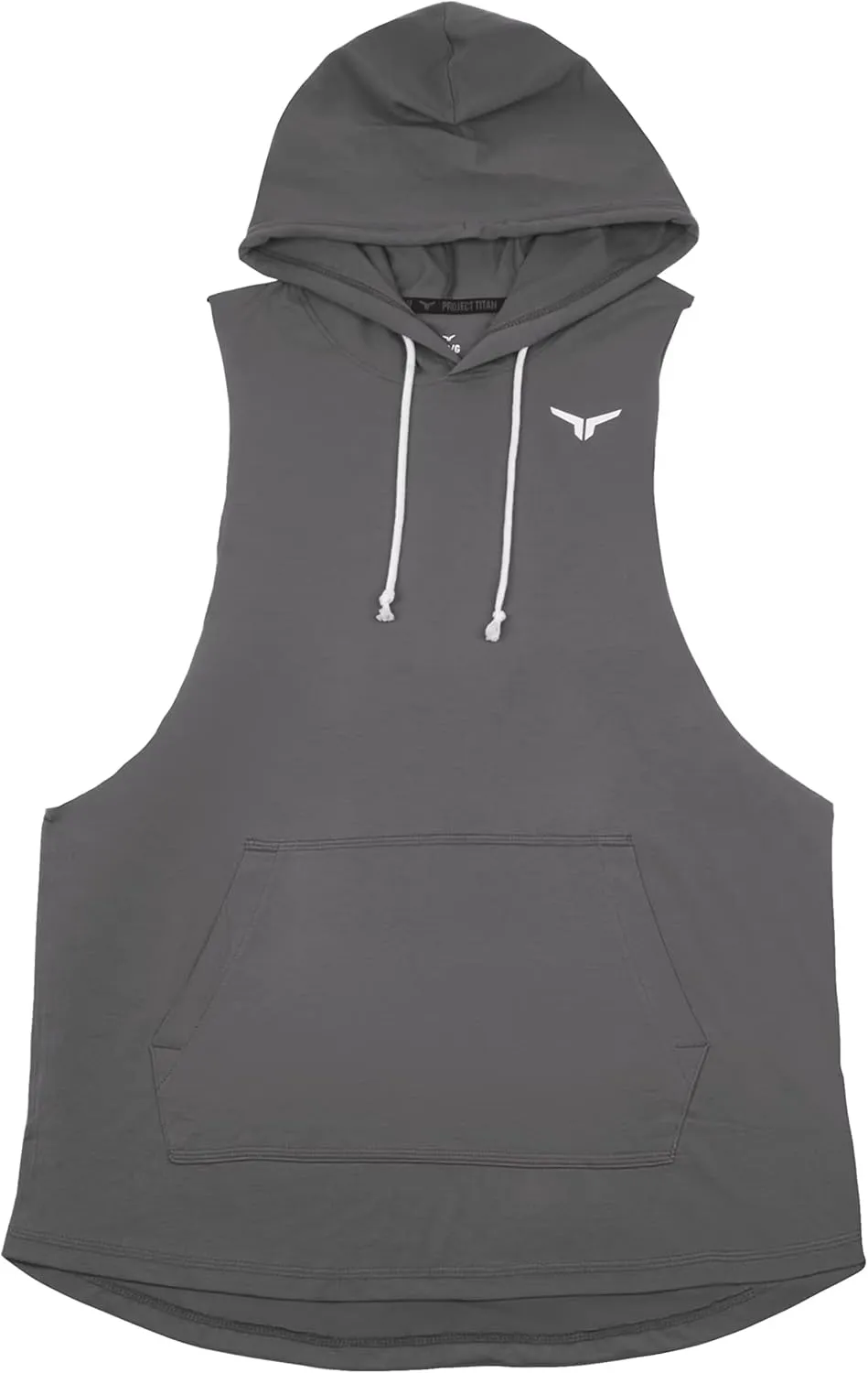 Men's Icon Cut Off Workout Hoodies Gym Muscle Tank Shirts Sleeveless Training Hoodies