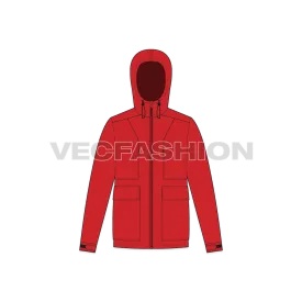Mens Snow Trail Windbreaker