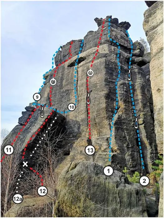 Ostrov Rock Climbing Guidebook