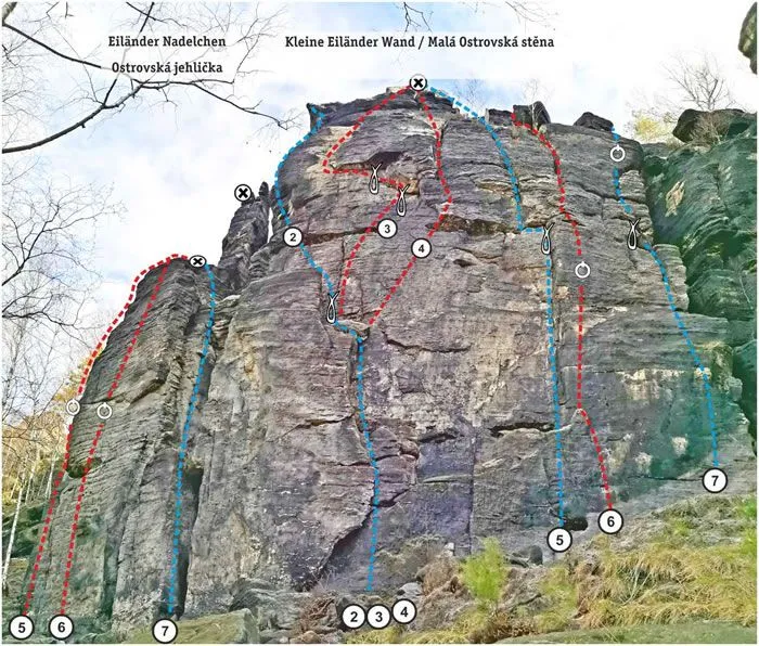 Ostrov Rock Climbing Guidebook