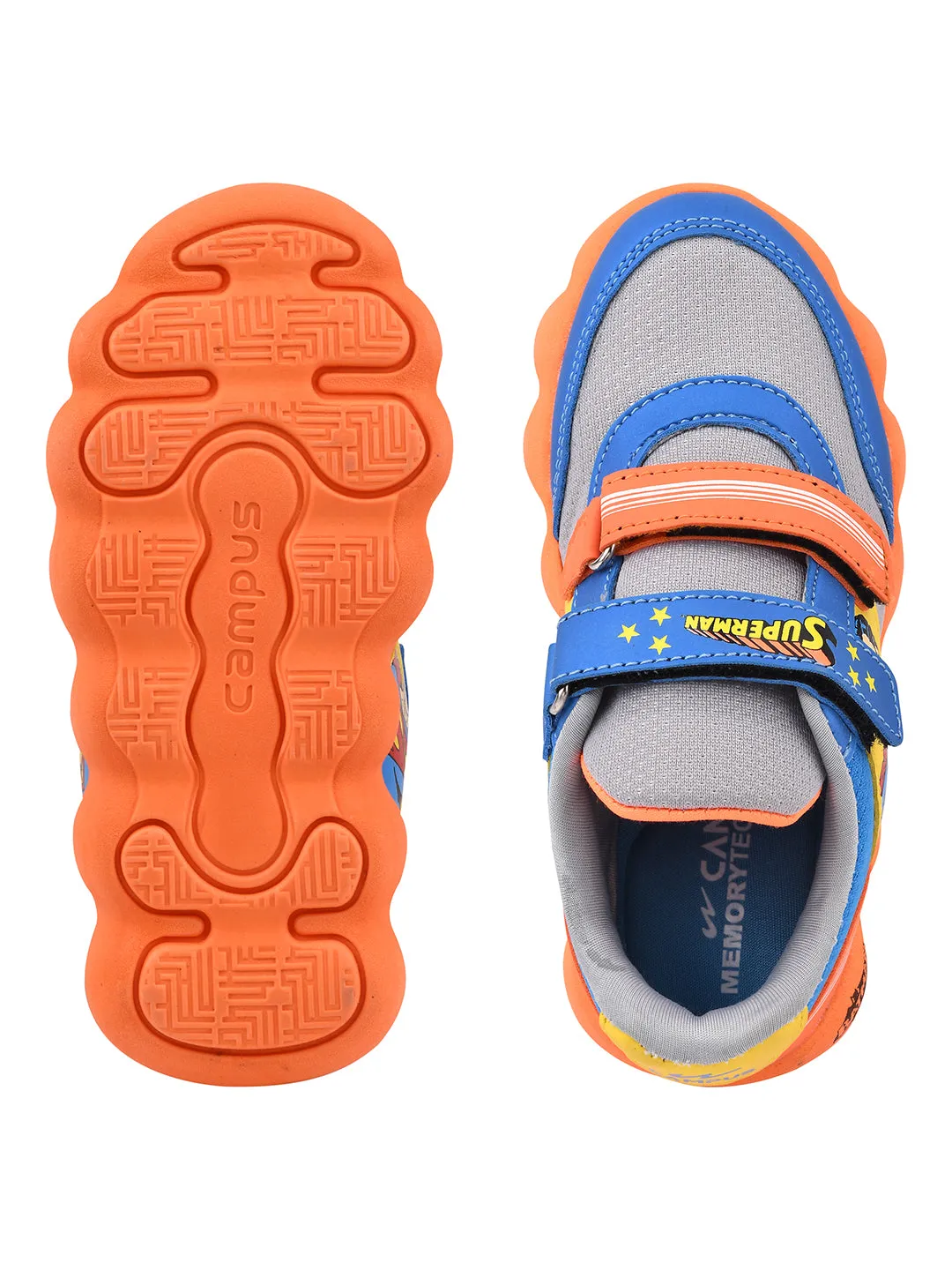 PLAYER V Grey Kid's Running Shoes