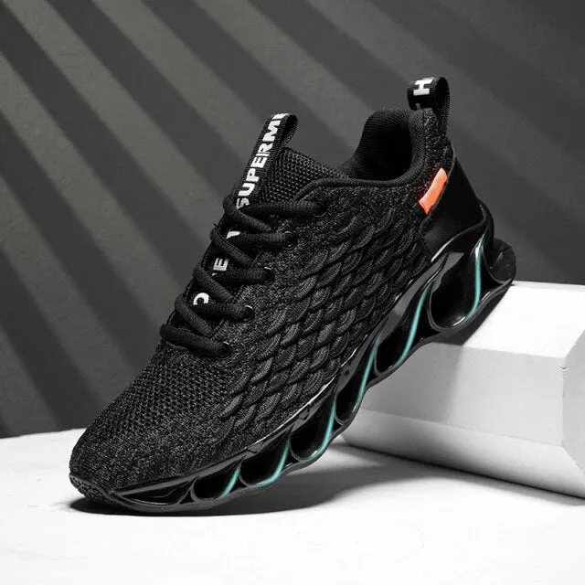 PULOMIES Men Sports Shoes Men Sneakers Spring Running Shoes