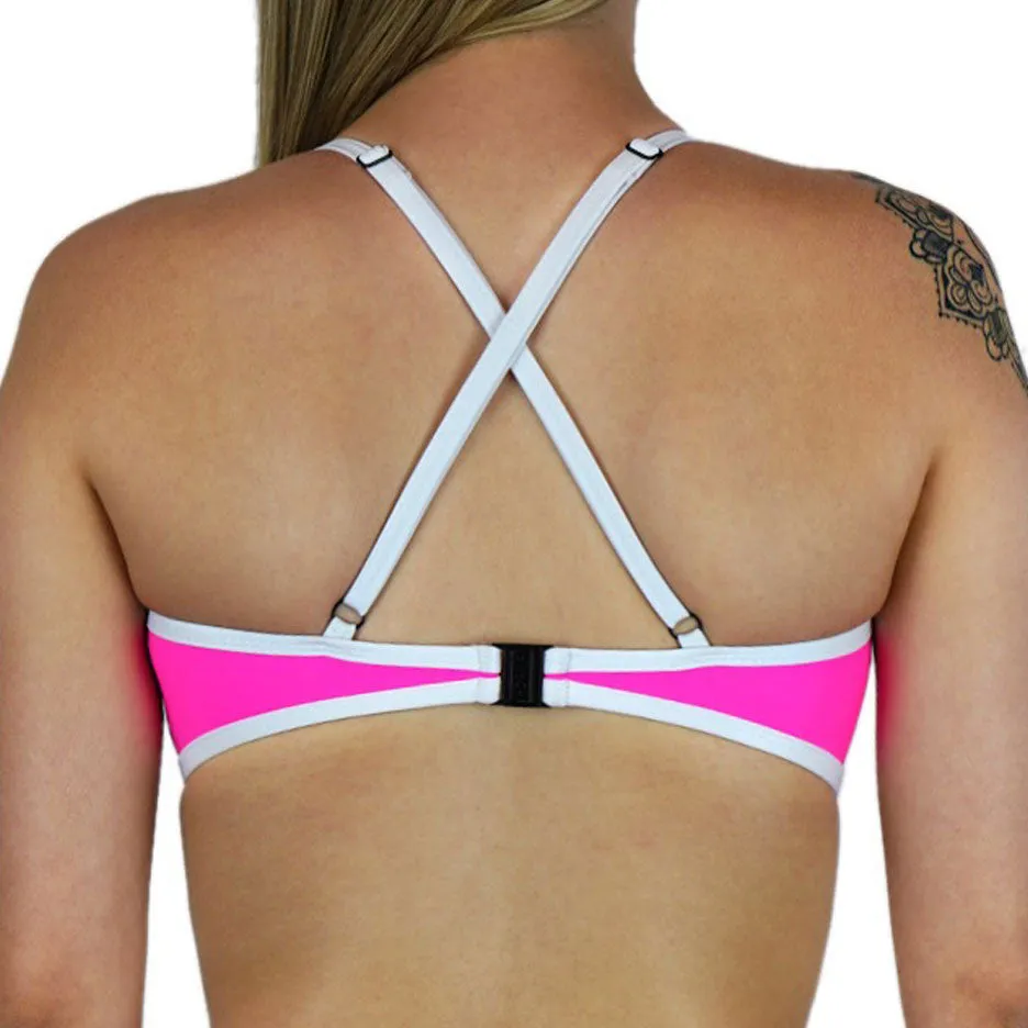 Savannah Neon Pink Tops - Final Sale