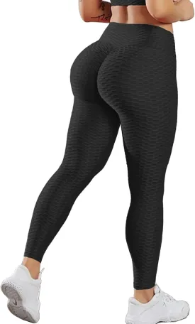 Scrunch Butt Lifting Leggings with Pockets for Women Butt Lift High Waisted Peach Lift TIK Tok Leggings Yoga Pants
