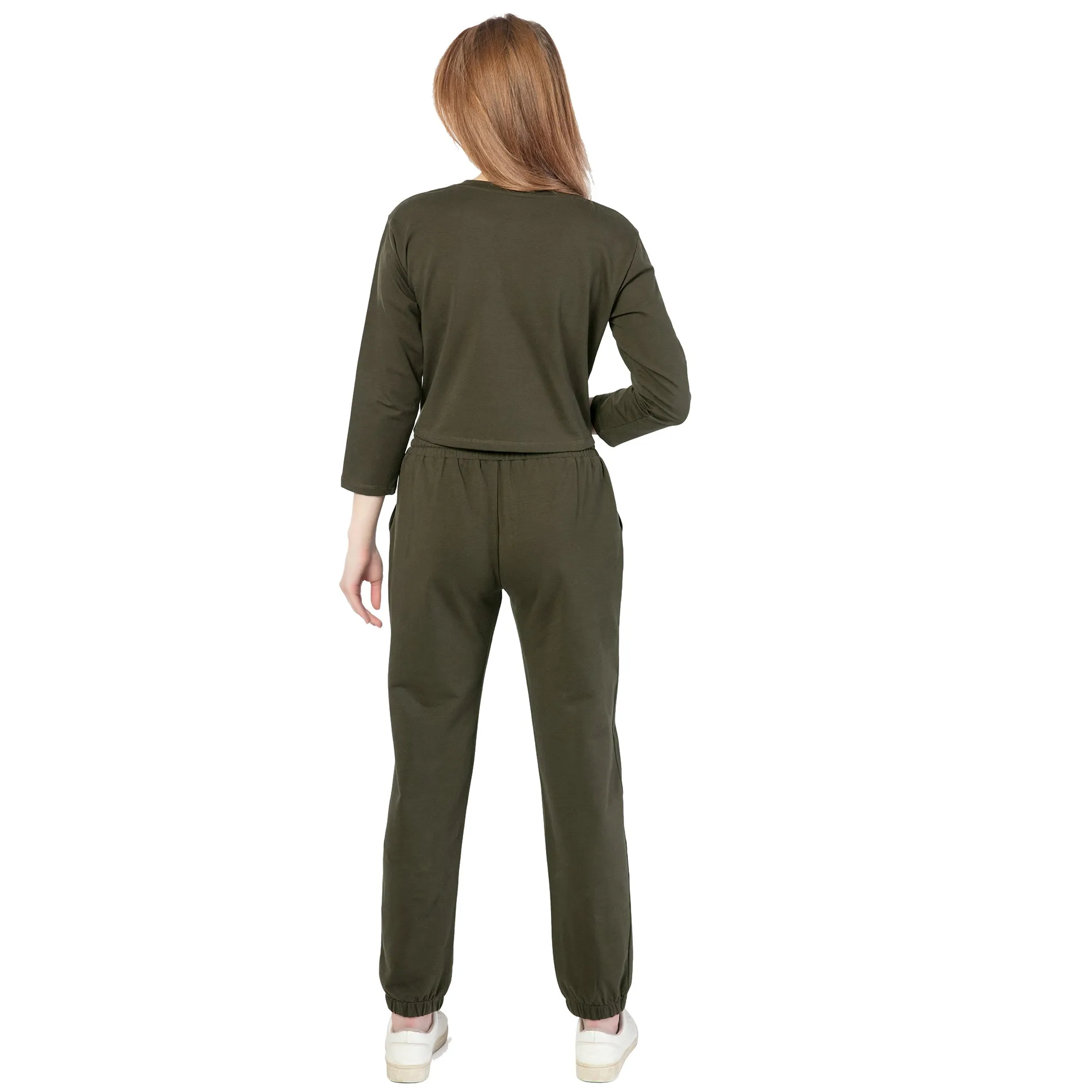 SCS-24042 Looper Wonderfully Olive  CO-ORD SETS Olive
