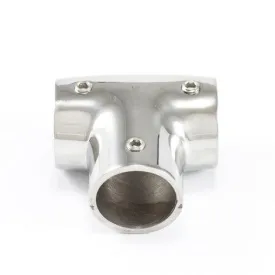 Scuba Choice Marine Slip Tee 90 Degree Stainless Steel Type 316 1" OD Tubing