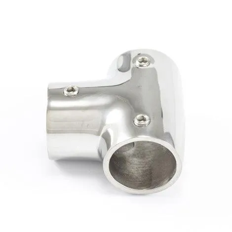 Scuba Choice Marine Slip Tee 90 Degree Stainless Steel Type 316 1" OD Tubing