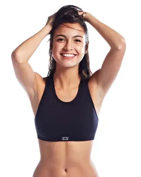 Seamless Sports Bra- Black