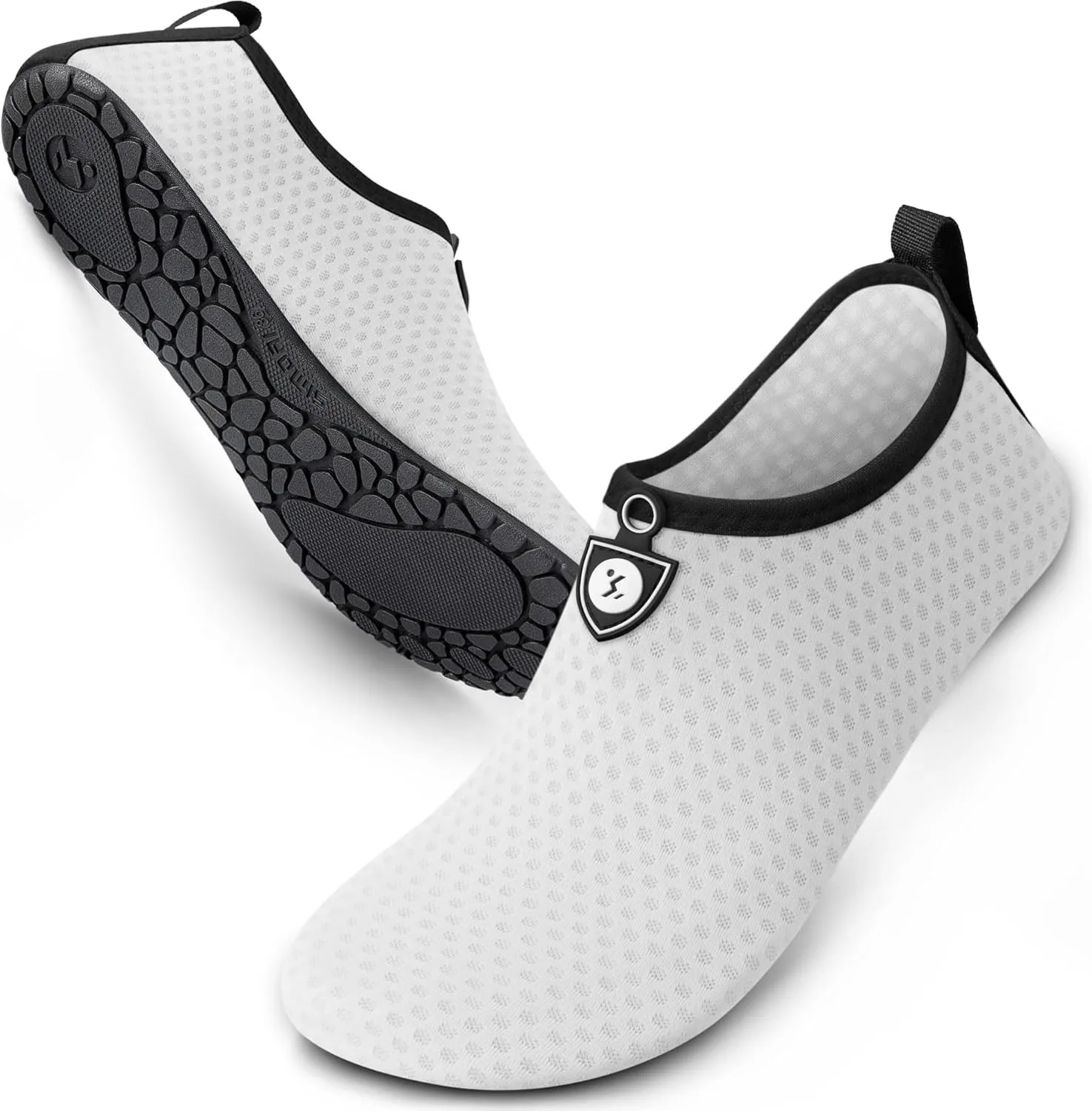SIMARI Water Shoes for Women Men Swim Aqua Socks Beach Pool Essentials Barefoot Surf River Boat Kayak Sea Yoga Sand Exercise Sport Accessories Breathable Quick-Dry Adult Youth Kid Size SWS001