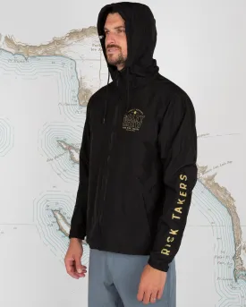 SPINNER WINDBREAKER JACKET - Black