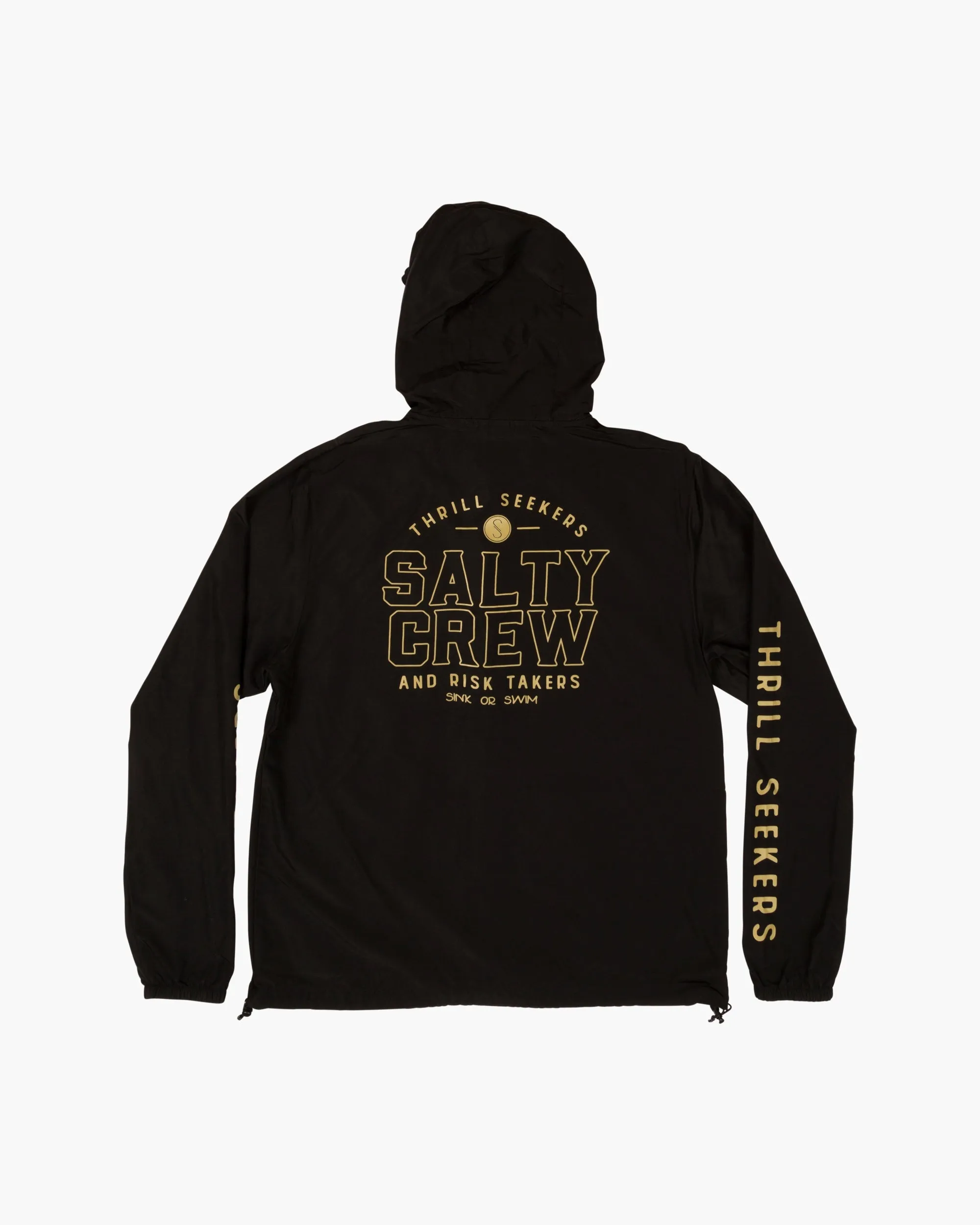 SPINNER WINDBREAKER JACKET - Black