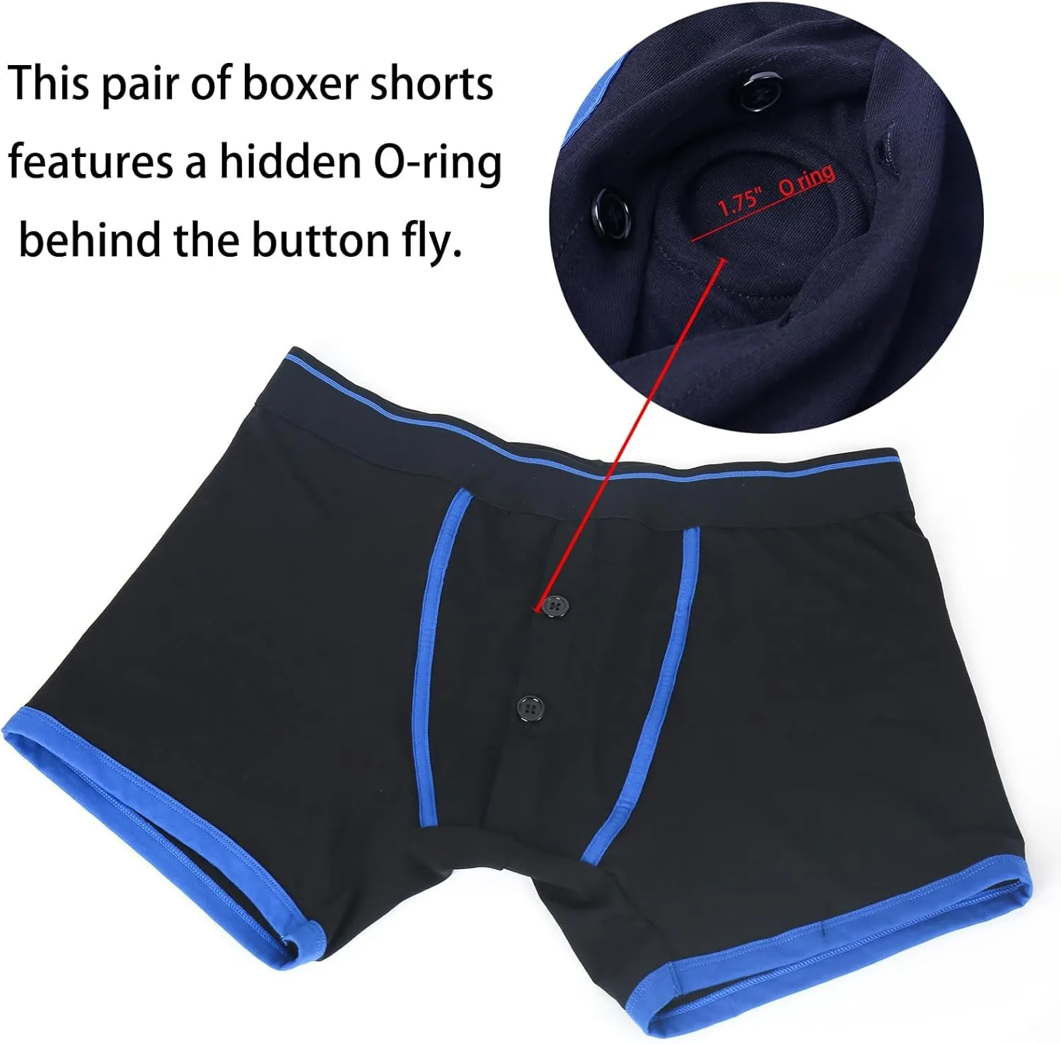 Strap Underwear Boxer Briefs Harness Pants Strapless Underpants for Men Women