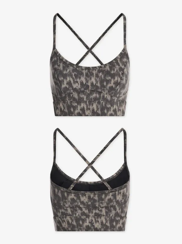 Varley Move Irena Bra Abstract Motion Texture