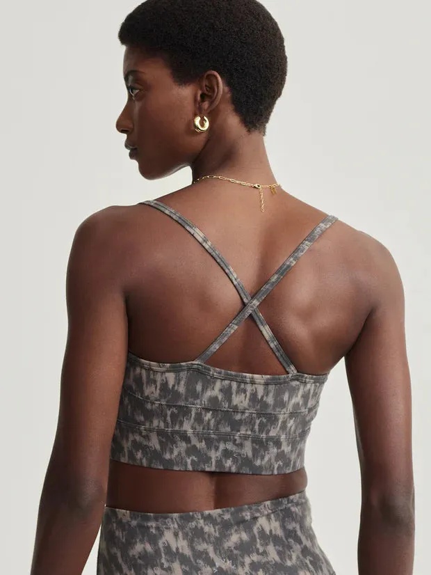 Varley Move Irena Bra Abstract Motion Texture