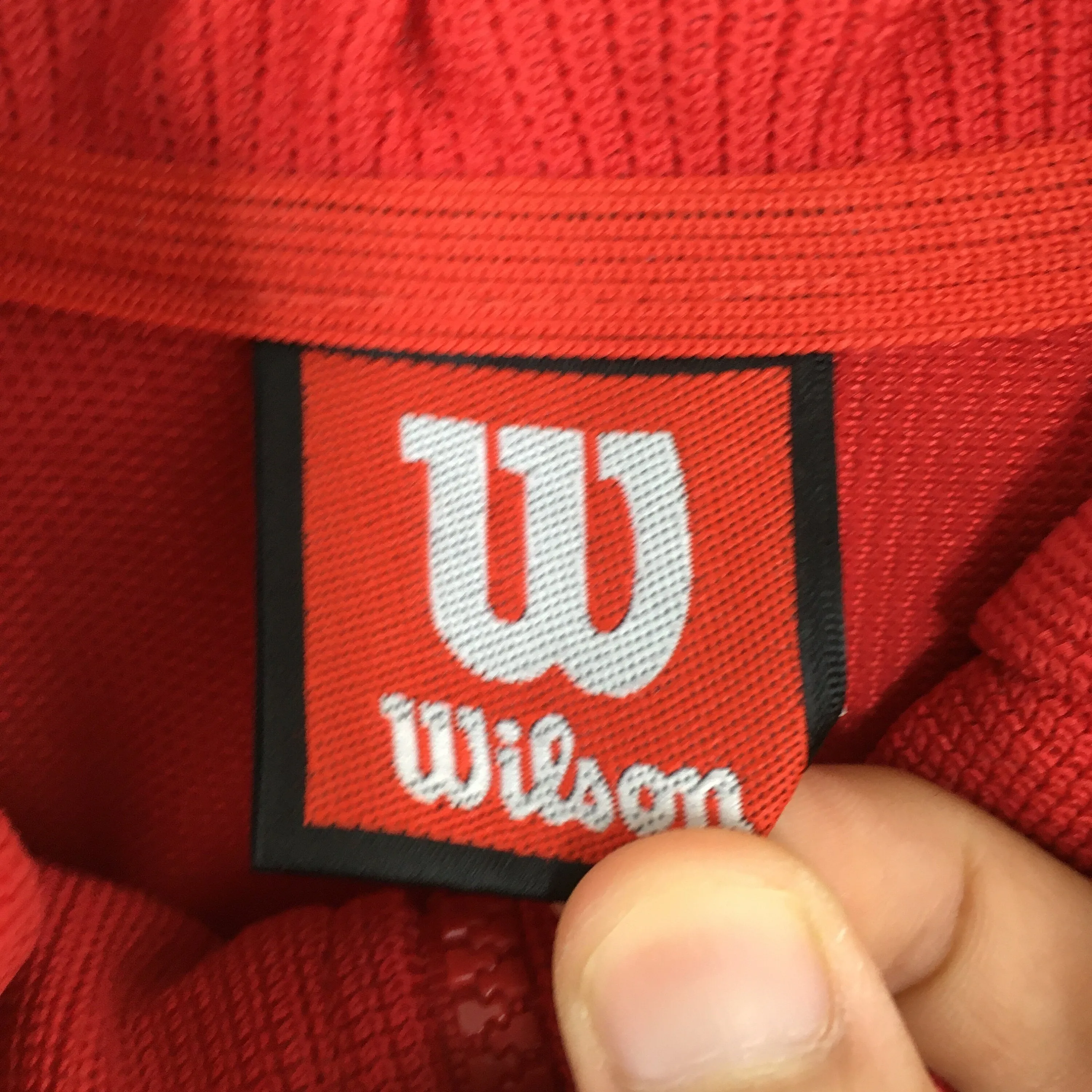 Wilson Windrunner Red Jacket Large