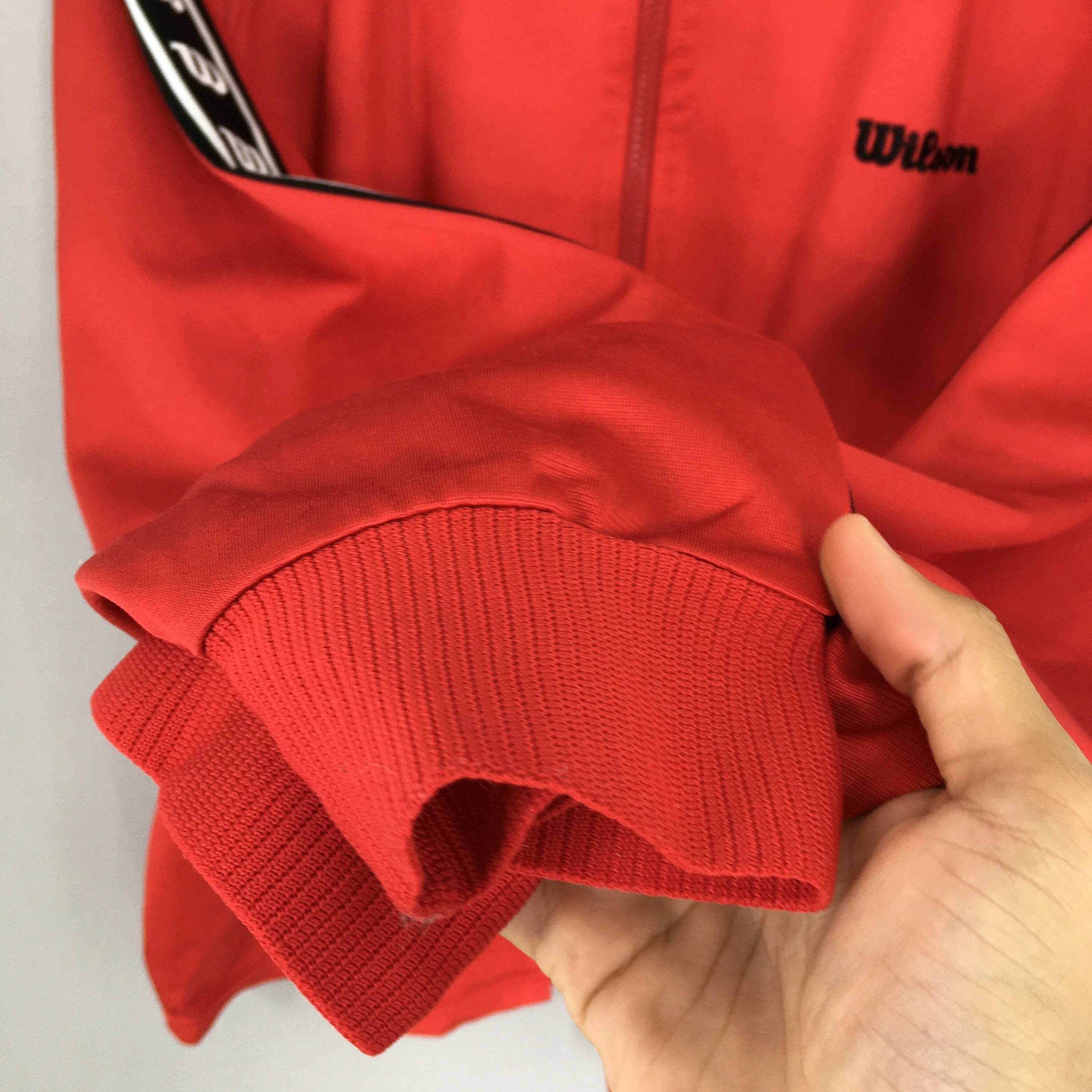 Wilson Windrunner Red Jacket Large
