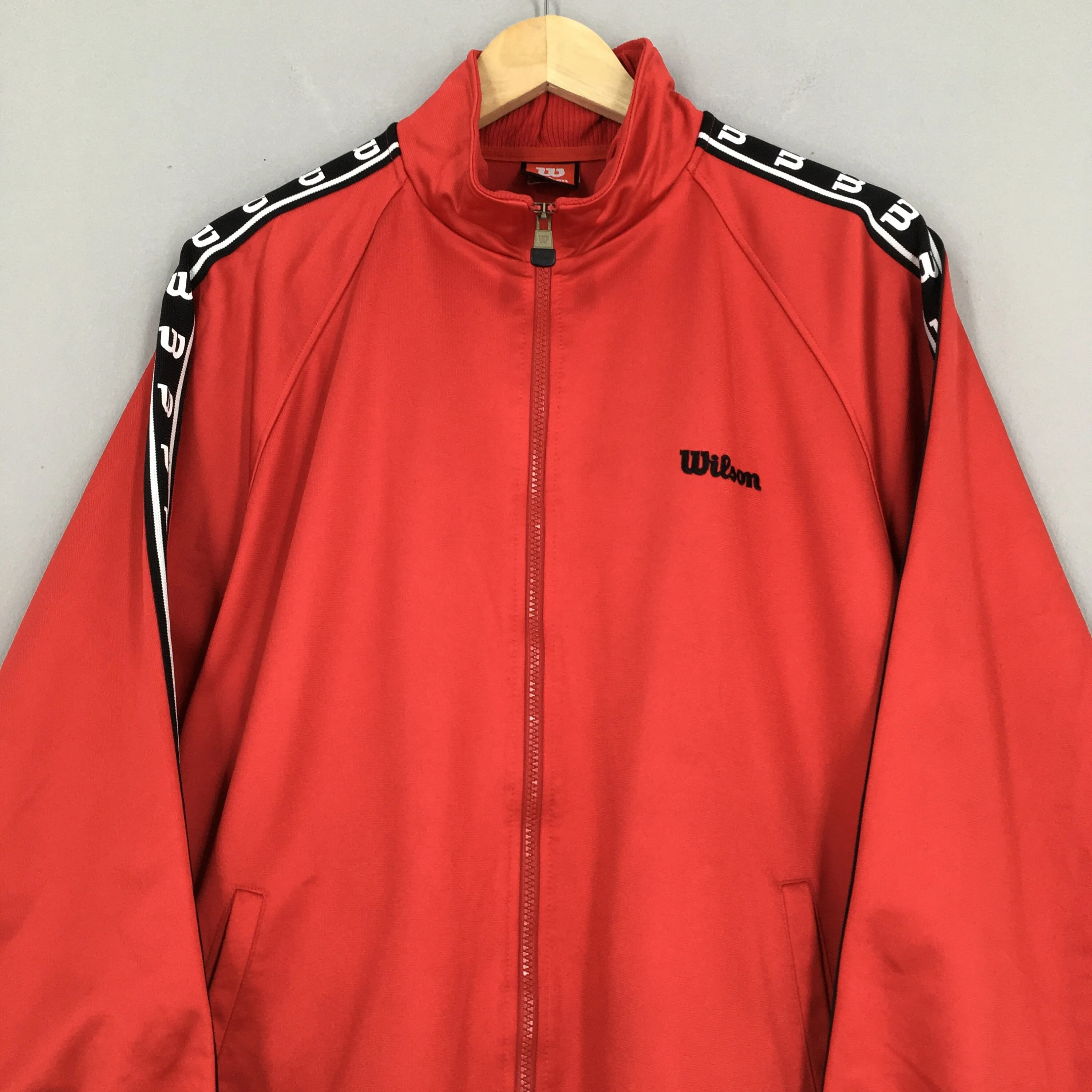 Wilson Windrunner Red Jacket Large