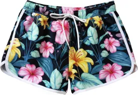 Women's Beach Shorts Quick Dry with Pockets- Summer Swimmwear Shorts