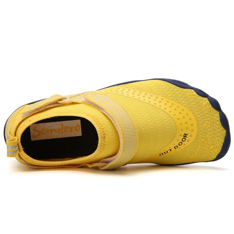 Women’s Water Shoes Barefoot Quick Dry Aqua Sports - Yellow Size EU39 = US6