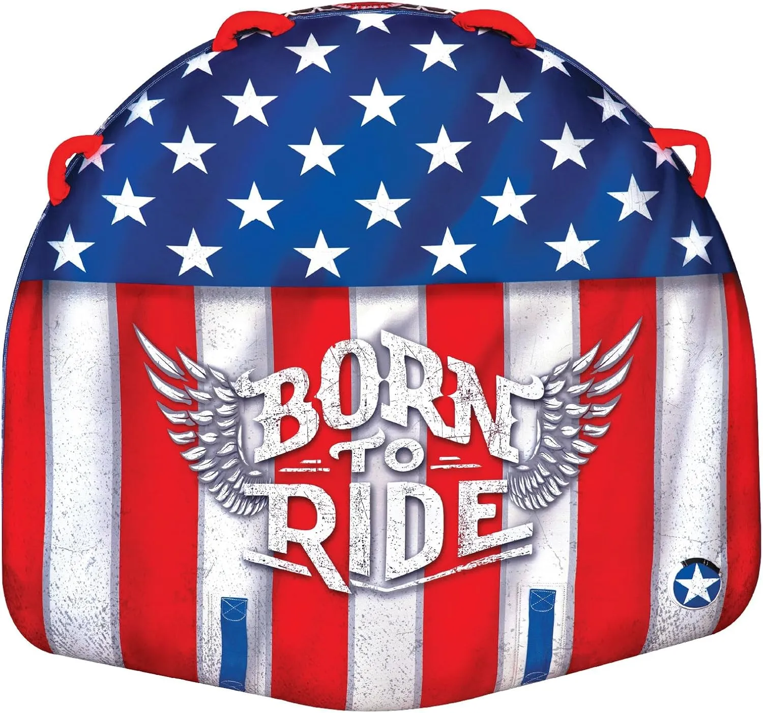 WOW Sports Born to Ride Towable Tube for Boating - 1 to 2 Person Towable - Durable Tubes for Boating